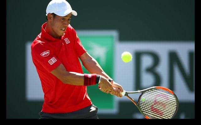  錦織がミュラーに4連勝で4回戦へ [BNPパリバ・オープン] 