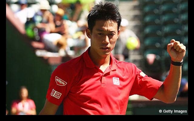  サービス好調の錦織が、ビッグサーバーのミュラーを粉砕して3年連続の4回戦へ [BNPパリバ・オープン] 