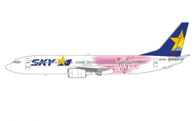 「タカガール」が空を飛ぶ　ソフトB、スカイマークで異例の特別機を運航