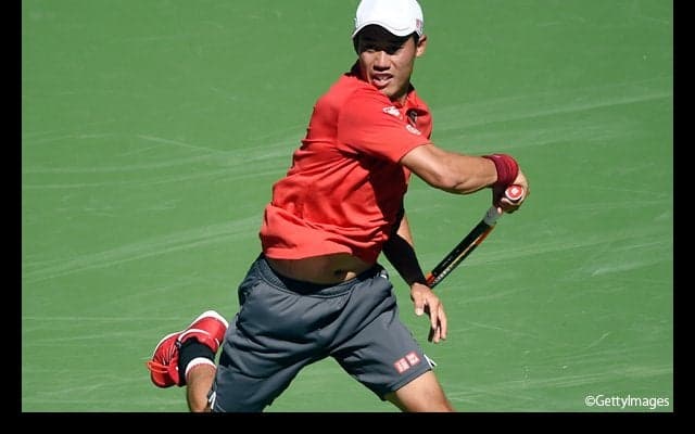  錦織がヤングを下して2年連続準々決勝進出 [BNPパリバ・オープン] 