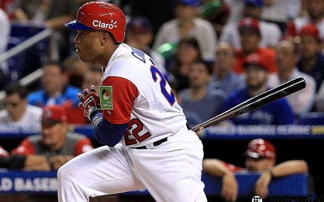 王者ドミニカ追加点！　前回大会MVPカノがタイムリー　2-0にリード広げる