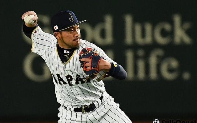 侍・菊池の美技、MLBのGG賞名手と並び称賛　今大会「最高の守備」10傑入り