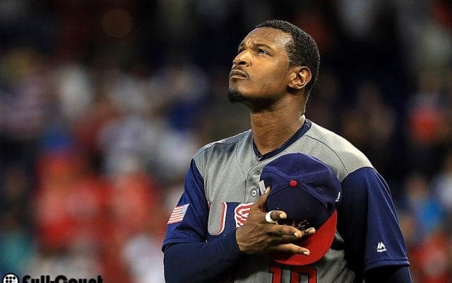 米代表ジョーンズが超美技！　スタンドイン寸前にスーパーキャッチ、HR阻止