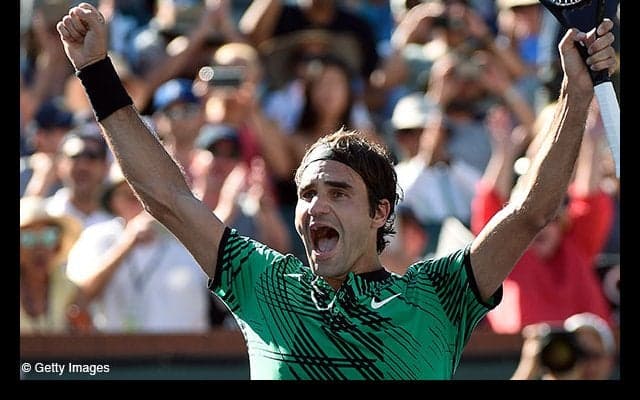  フェデラーがワウリンカを倒し、ジョコビッチと並ぶ大会5度目のタイトル獲得 [BNPパリバ・オープン] 