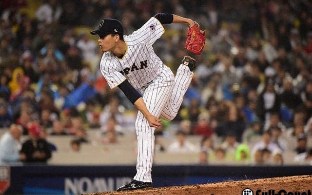 侍・千賀が米国の強打者を圧倒！　同点直後の重要なイニングで3連続三振斬り