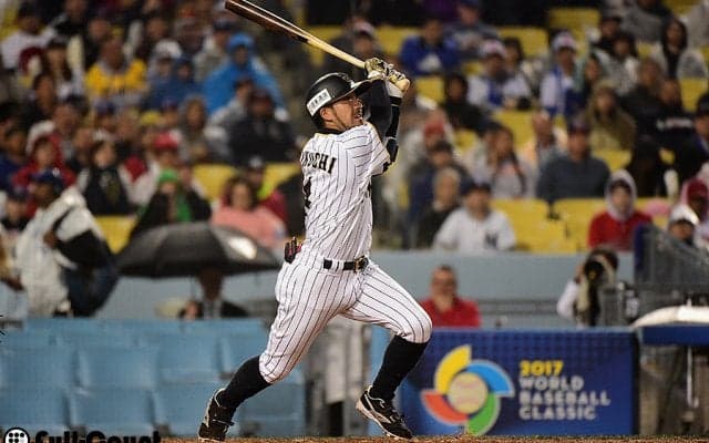 侍・菊池が値千金の同点弾　守備でのミスを取り返す一発