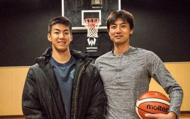 『スラムダンク奨学金』でアメリカに挑戦する鍵冨太雅の父は元JBLの選手、親子で1on1をする『リアル沢北親子』だった！