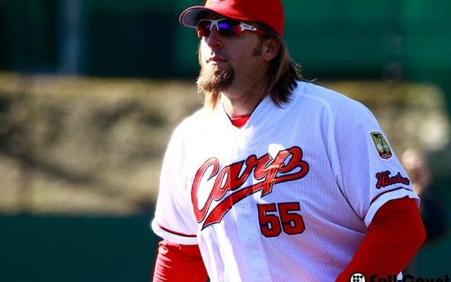 広島エルドレッド、OP戦41打席目での一発に一安心「結果が出て良かった」