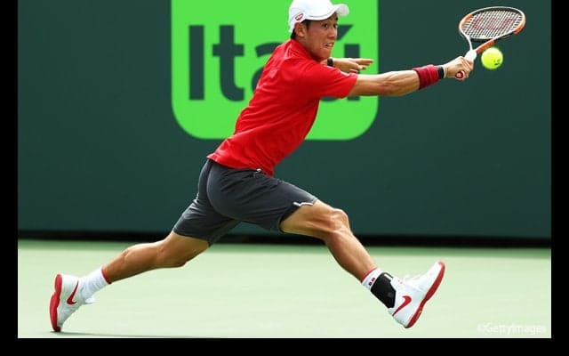  錦織がベルダスコに3連勝で4回戦進出 [マイアミ・オープン] 