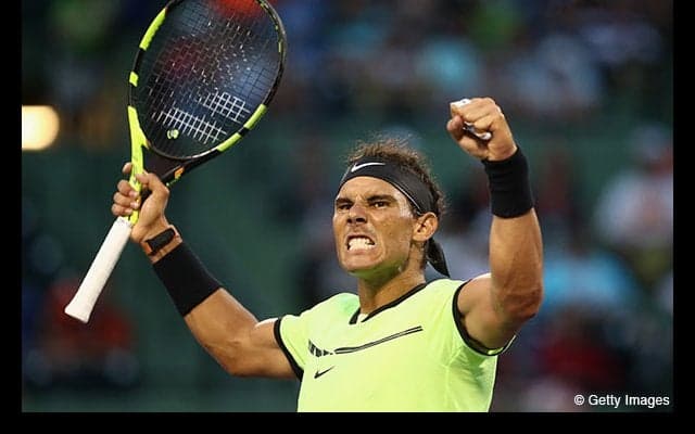  ナダルが3回戦で挽回勝ち、錦織はベルダスコを倒し、ラオニッチは棄権 [マイアミ・オープン] 