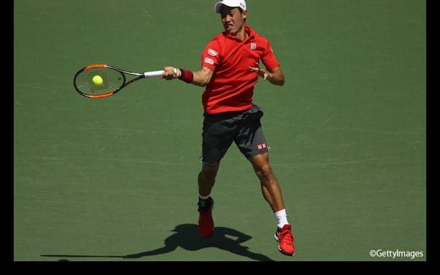  錦織がデルボニスをフルセットで下して準々決勝進出 [マイアミ・オープン] 