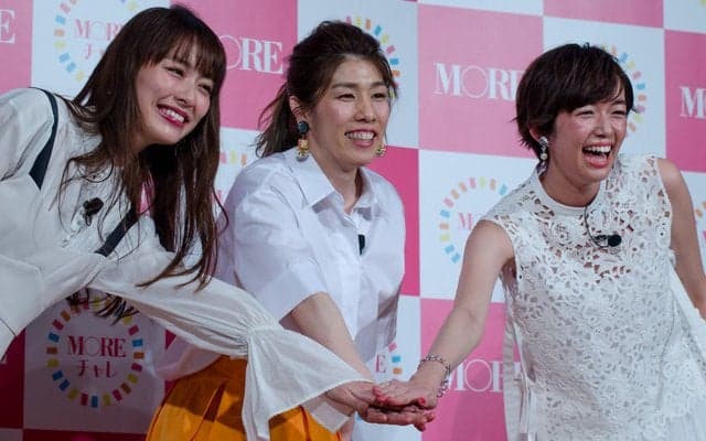 吉田沙保里、お弁当作りを宣言！佐藤栞里、内田理央とモアチャレンジに挑戦