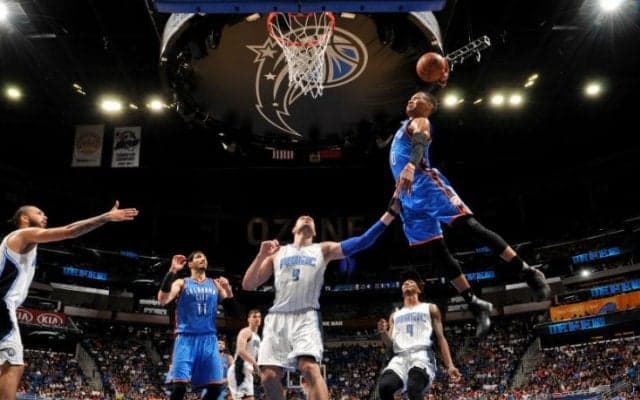 史上初！ ラッセル・ウェストブルックが55得点以上でのトリプル・ダブルを達成