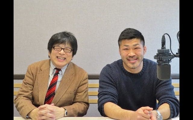  今晩9:30だ！ 今月の「藤島大の楕円球にみる夢」、ゲストは小林訓也。 