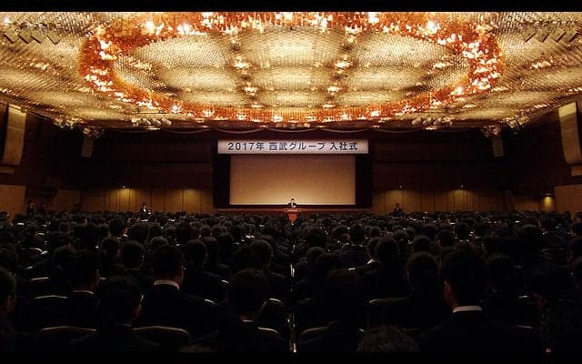 西武HD後藤高志社長が新入社員に“ラグビー訓示”…ライオンズ浅村栄斗は「大事な一年」と激励