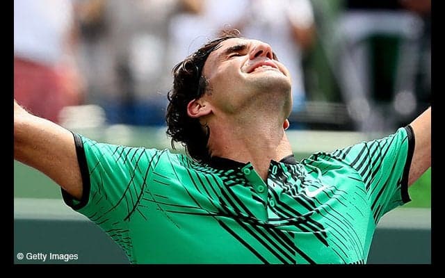  フェデラーがマスターズ2大会連続優勝、ナダルをストレートセットで下す [マイアミ・オープン] 