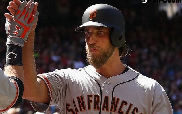 球団史上ボンズ以来15年ぶり、投手初！　先発バムガーナーが開幕戦で豪快2発