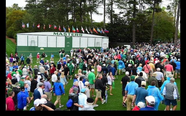 厳戒体制のオーガスタは昭和な雰囲気！？スマホの使用は一切禁止、プライスレスなトーナメント観戦