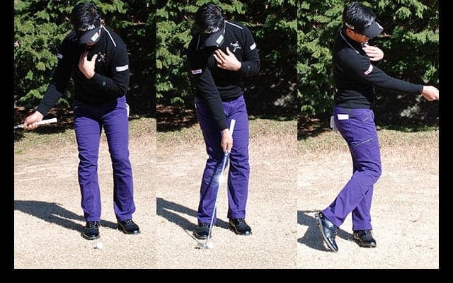 スコアメイクはショートゲーム！上井邦裕の手打ち防ぐ片手打ちドリル