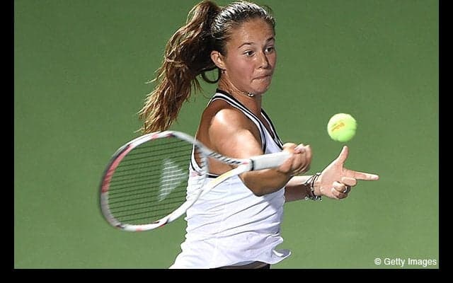  友人ガブリロワを倒し、カサキナが8強入り [ボルボ・カーズ・オープン] 