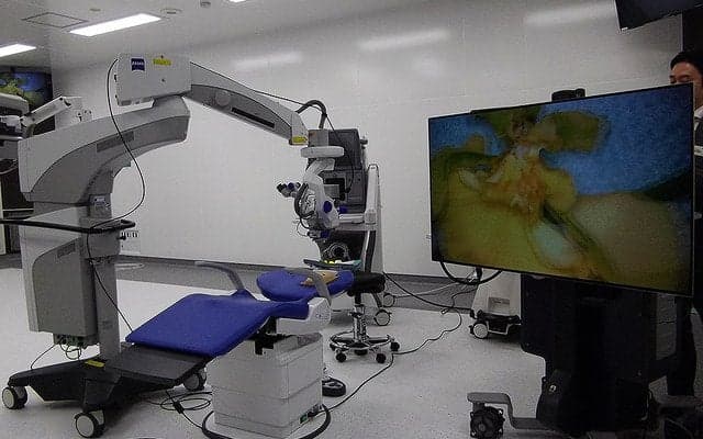 トップアスリートの網膜剥離も力点…眼科医療センターの最先端を見る