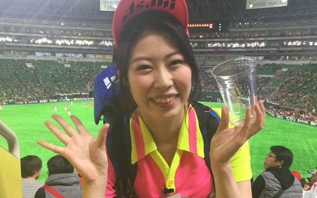 「福岡発　売り子名鑑」大分出身の4年目ベテラン　楽しみはファンとの会話