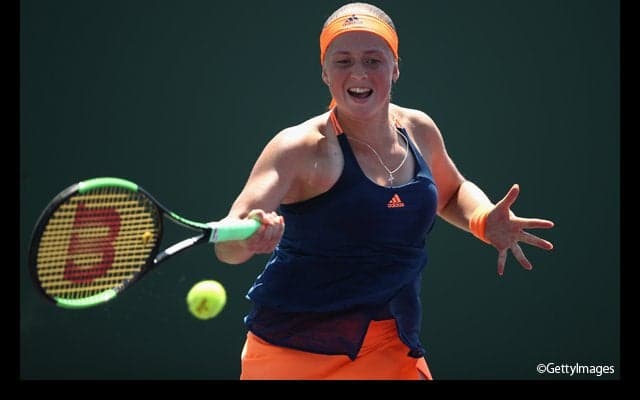  オスタペンコが今季好調のウォズニアッキを下して準決勝へ [ボルボ・カーズ・オープン] 