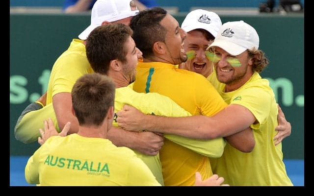  キリオスがクエリーを破り、オーストラリアの準決勝進出が決定 [デ杯オーストラリア対アメリカ] 