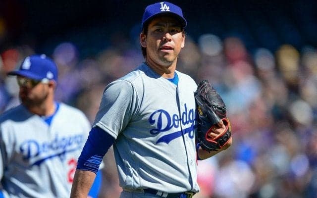 前田健太が5回4失点で初勝利、日本人投手一番乗り