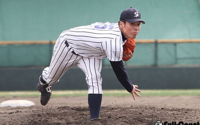 10球団15人のスカウト熱視線　プロ注目の仙台大右腕が求める「生きた球」