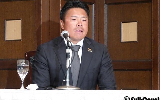 岩村明憲、引退会見で語った愛媛愛、東北愛　一問一答「今後も何苦楚魂で」