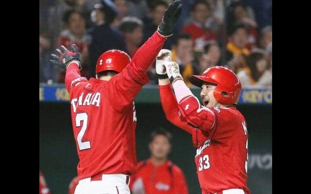 菊池5安打3打点！広島東洋が9対6で読売巨人を下して8連勝！