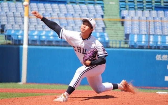 エース鍬原、14三振奪う完封勝利。初勝ち点に向けて上々のスタートを切る。【東都大学野球】