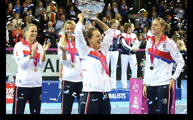  前年度覇者のチェコは経験の浅いメンバーでアメリカと準決勝で対決 [フェド杯チェコ対アメリカ] 