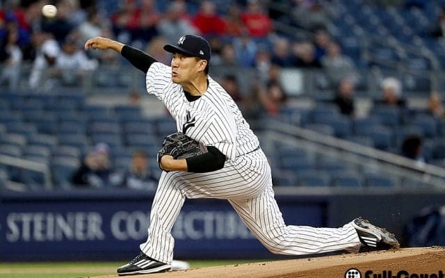 田中将大が今季初勝利！　日米通算250先発試合で7回途中5安打3失点の粘投