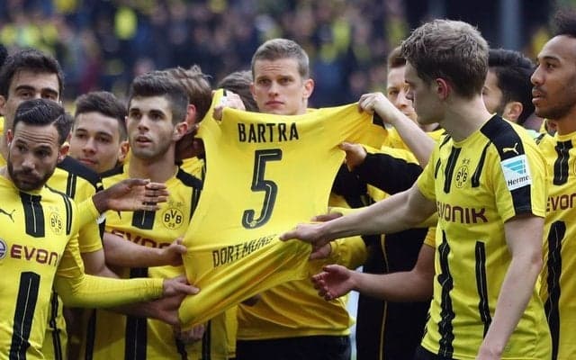 ドルトムントが負傷のバルトラに捧げる勝利…トゥヘル監督「この日を忘れない」