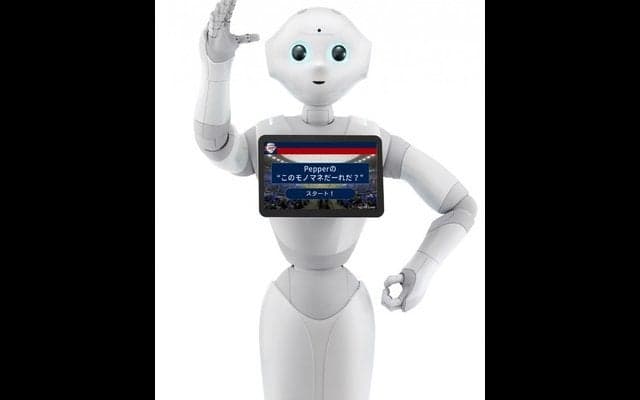 埼玉西武ライオンズ、モノマネするペッパーでファンサービス実施