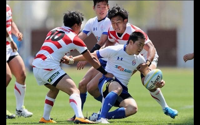  【日韓戦①現地リポ】　ヤングジャパン厳しい船出　魂を欠いたタックル 