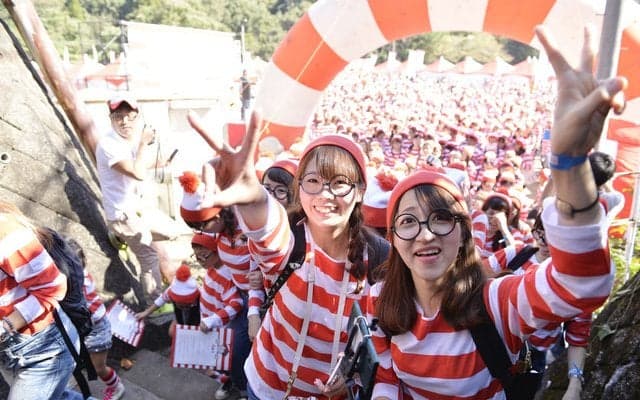 ウォーリーの落し物を探すファンラン「ウォーリーラン 東京」6月開催