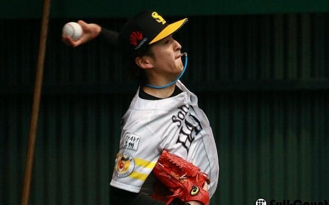 ソフトB飯田が今季1軍初昇格　「出遅れた分、ガンガン投げていきたい」