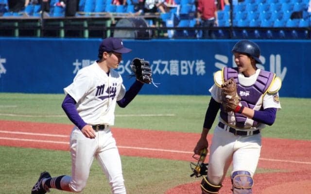 森下暢がリーグ戦初勝利！明大が2連勝で早大撃破！【東京六大学野球】