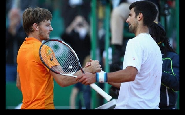  ゴファンがジョコビッチから初勝利で4強「僕のテニス人生の中で最高の試合」 [モンテカルロ・ロレックス・マスターズ] 