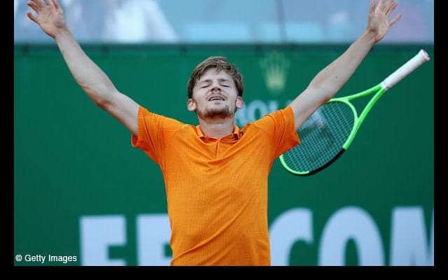  ゴファンがジョコビッチの“壁”を破る、6度目の対戦で初勝利 [モンテカルロ・ロレックス・マスターズ] 