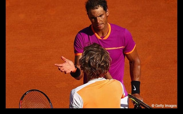  ナダルが20歳の誕生日を迎えたズベレフを退けて8強進出 [モンテカルロ・ロレックス・マスターズ] 