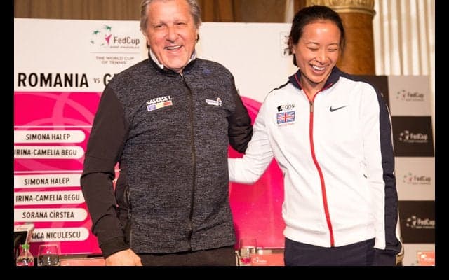  ルーマニア監督のナスターゼが暴言で退場処分 [フェド杯ワールドグループ2部プレーオフ] 