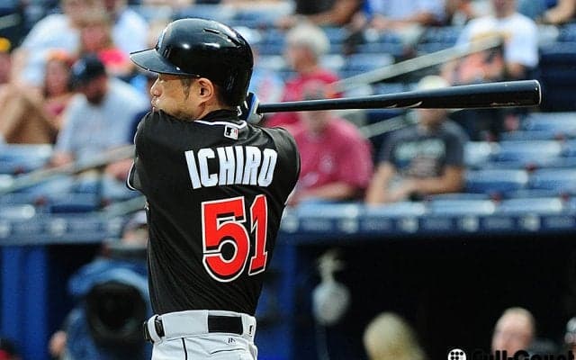 イチロー代打でニゴロ、通算3034安打のまま　マ軍は6回に6得点で逆転勝利