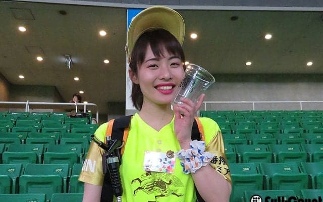 「福岡発　売り子名鑑」夢見た売り子の世界で奮闘中　鹿児島出身の2年目