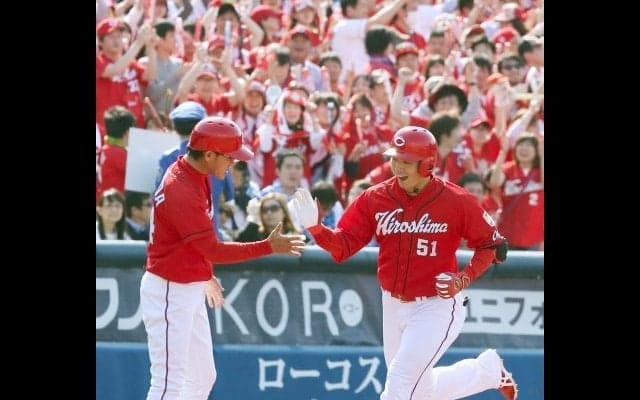 菊池！鈴木！新井！鈴木！計4発で快勝！