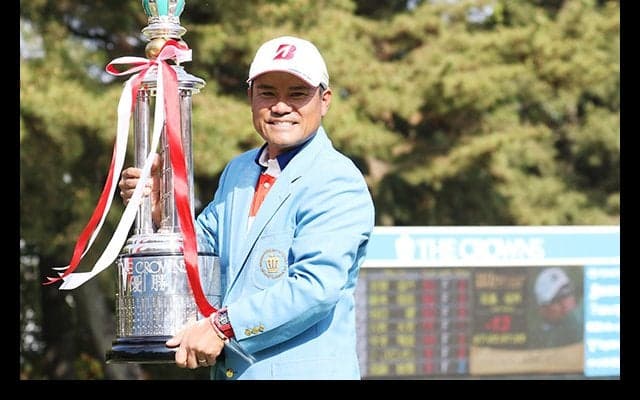 宮里優作、2年ぶりツアー4勝目　1打差2位タイに谷口と藤本