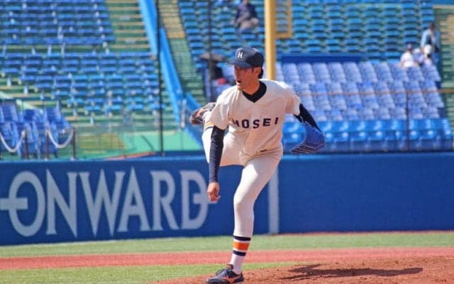 法大、投打にソツなく明大に連勝！優勝の可能性残す【東京六大学野球】